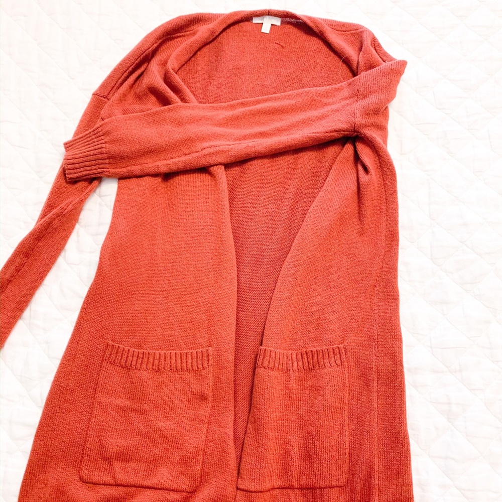 Burnt Orange Cardi